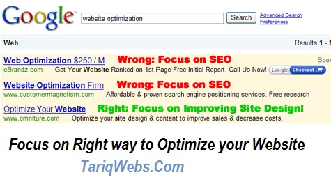 business website optimization